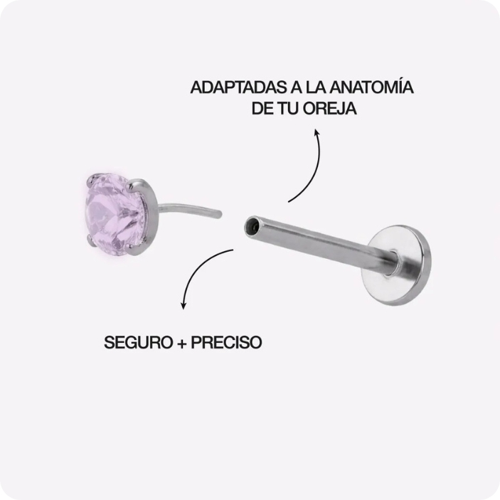 Joyería hecha para earscaping