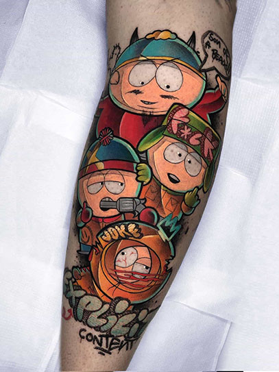 30 South Park Tattoos  The Body is a Canvas