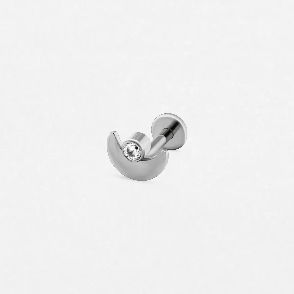 TOP LUNA LISO SILVER