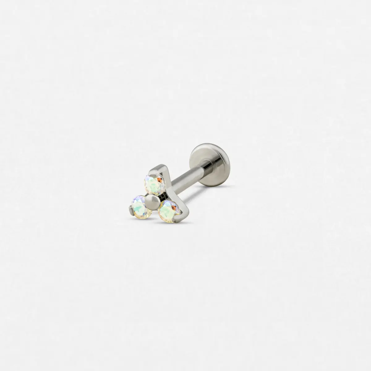 TRINTY CZ BLANCO GOLD